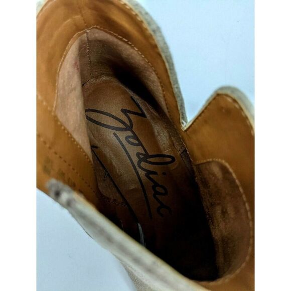 Zodiac Taupe Madison Ankle Bootie Vegan Faux Suede - Picture 8 of 12